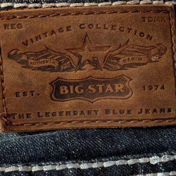 Big Star Women's Dark Wash Bootcut Jeans - Picture 7 of 10